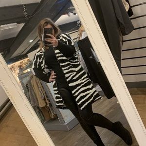 Beautiful Zebra Print Jacket Sz. 36